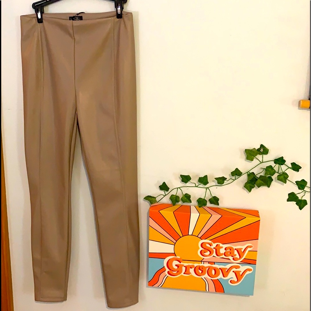 Nicole Miller leather pants!